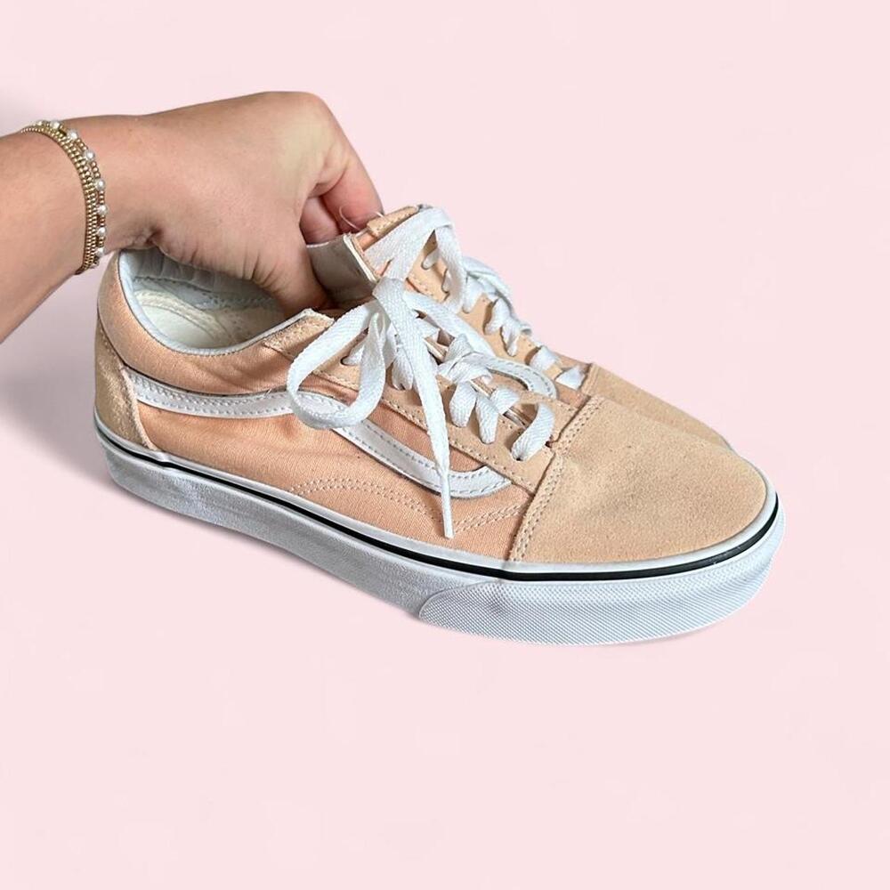 Brand New Peach Vans Old Skool low top sneakers